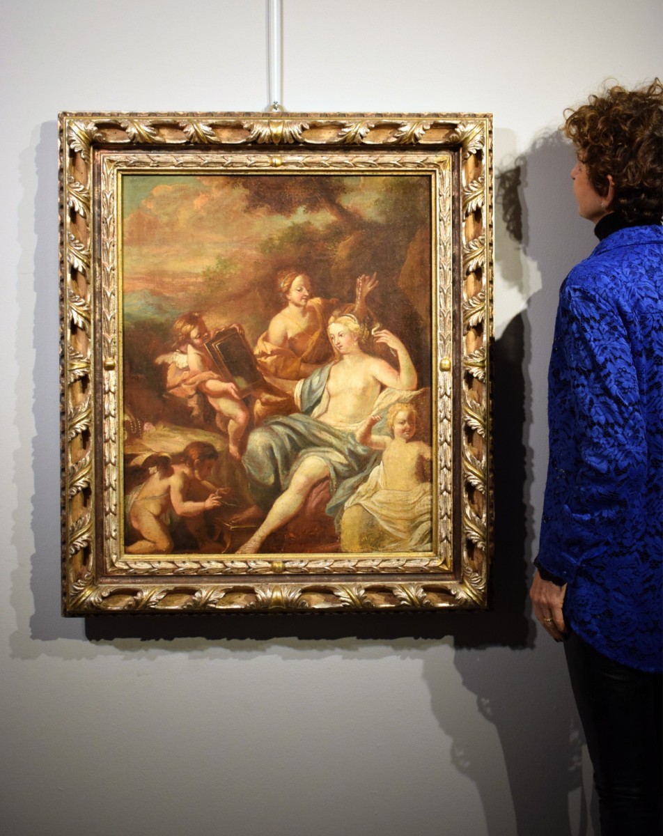 La Toilette di Venere  -   Scuola veneta di fine '600-photo-8