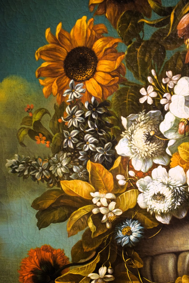 Natura Morta con vaso di fiori -photo-1