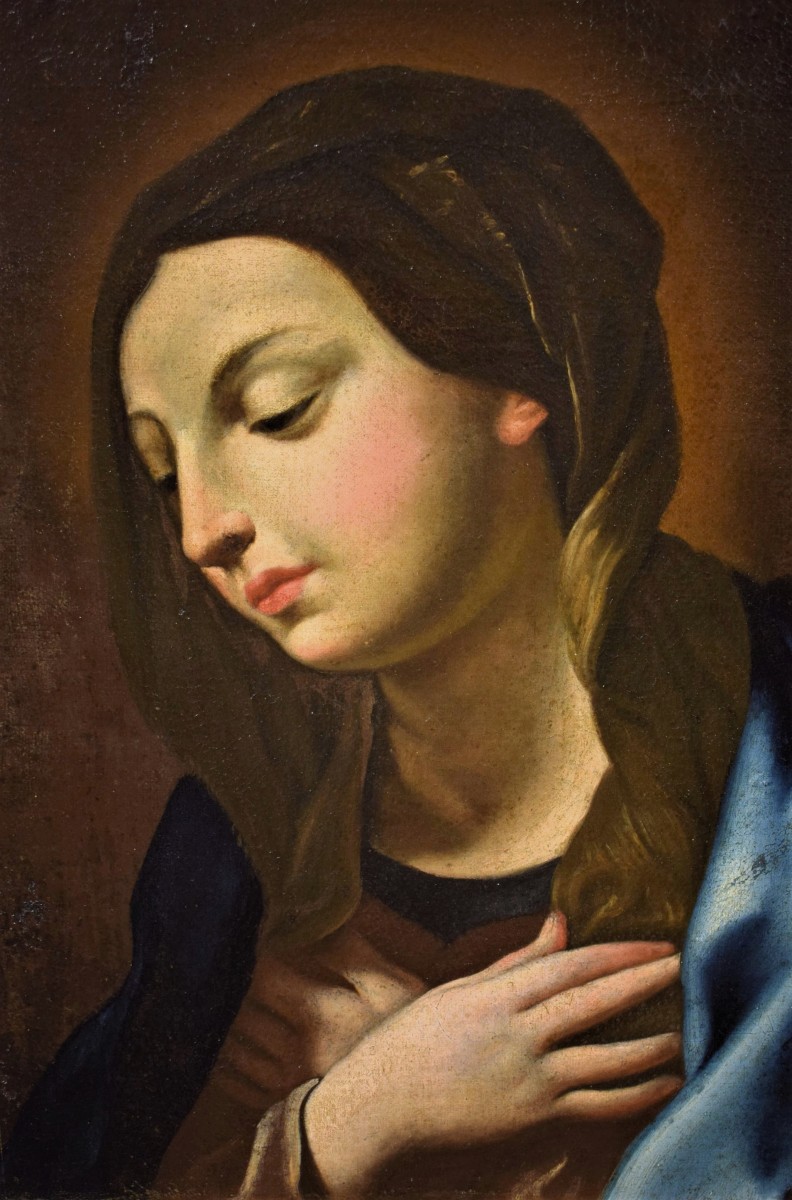 Vergine Annunciata - Cerchia di guido Reni, Emilia '600-photo-2