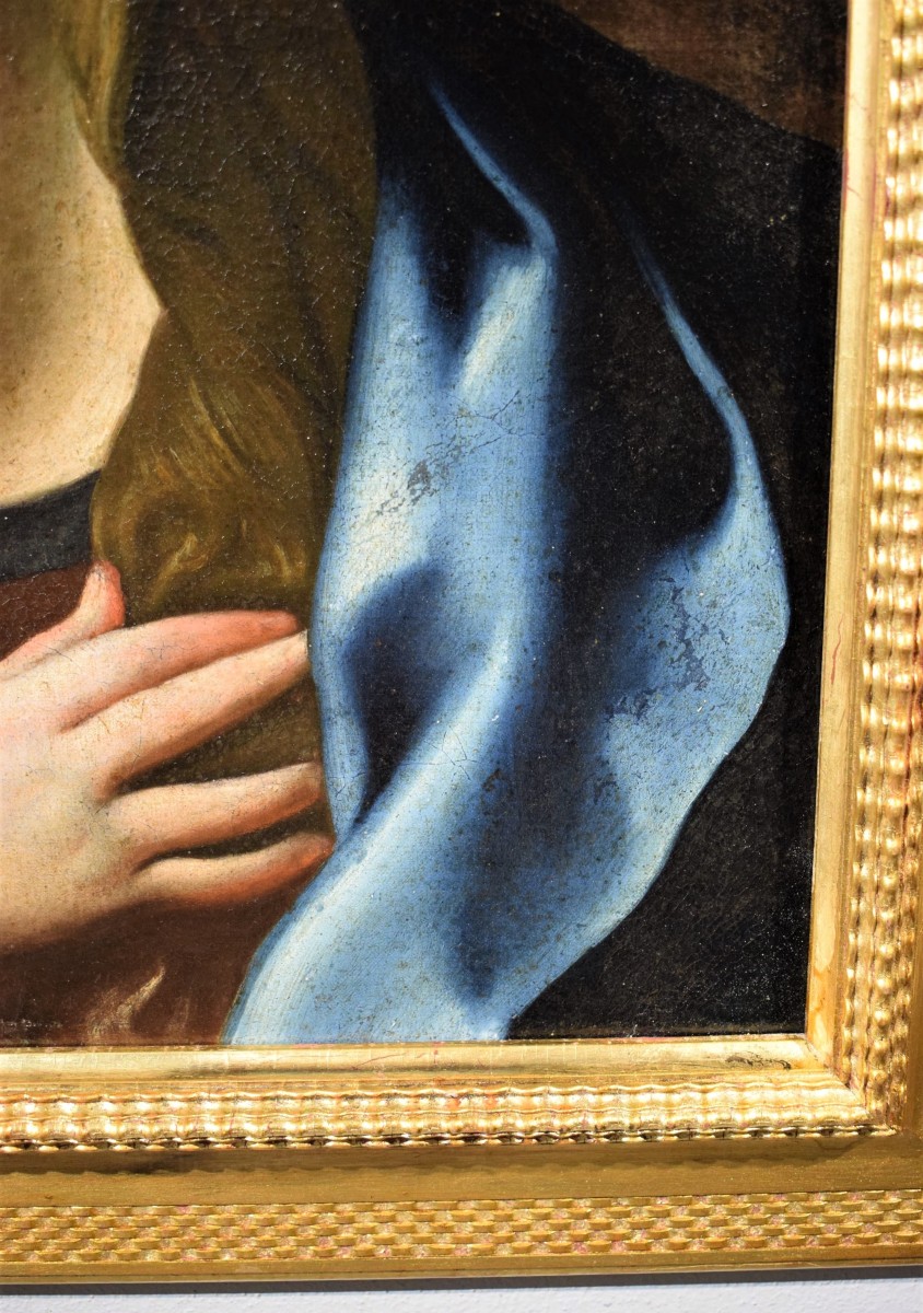 Vergine Annunciata - Cerchia di guido Reni, Emilia '600-photo-3