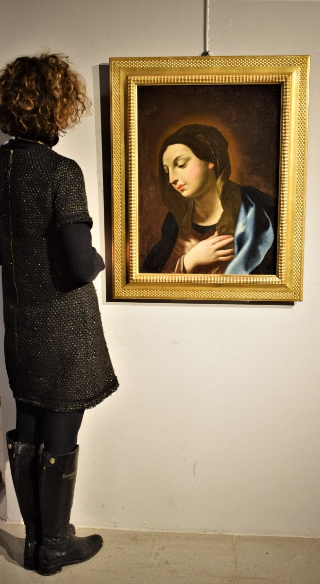 Vergine Annunciata - Cerchia di guido Reni, Emilia '600-photo-7