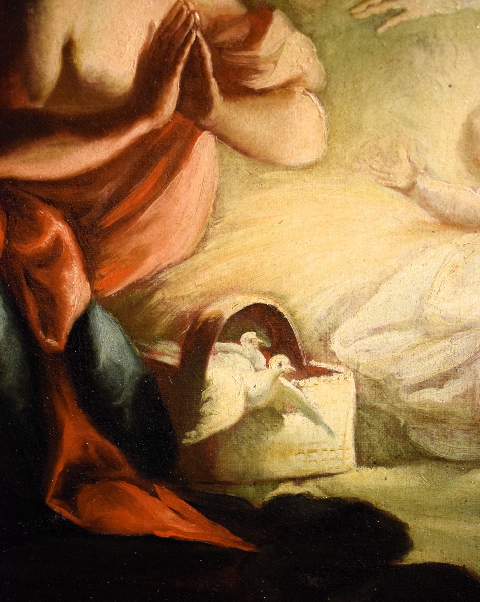 La Natività e l' adorazione dei pastori - Cerchia di Antonio Balestra (Verona, 1666-1740)-photo-6