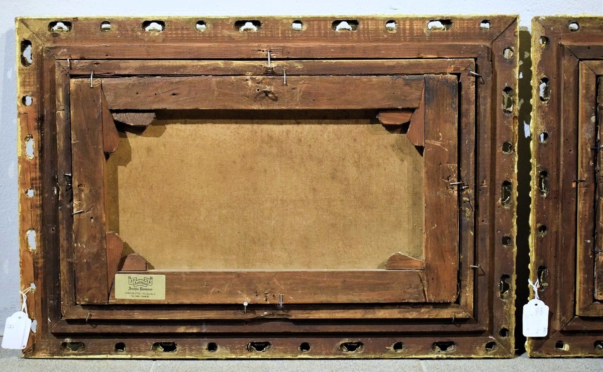 Coppia di vedute del Golfo di Napoli.-photo-5