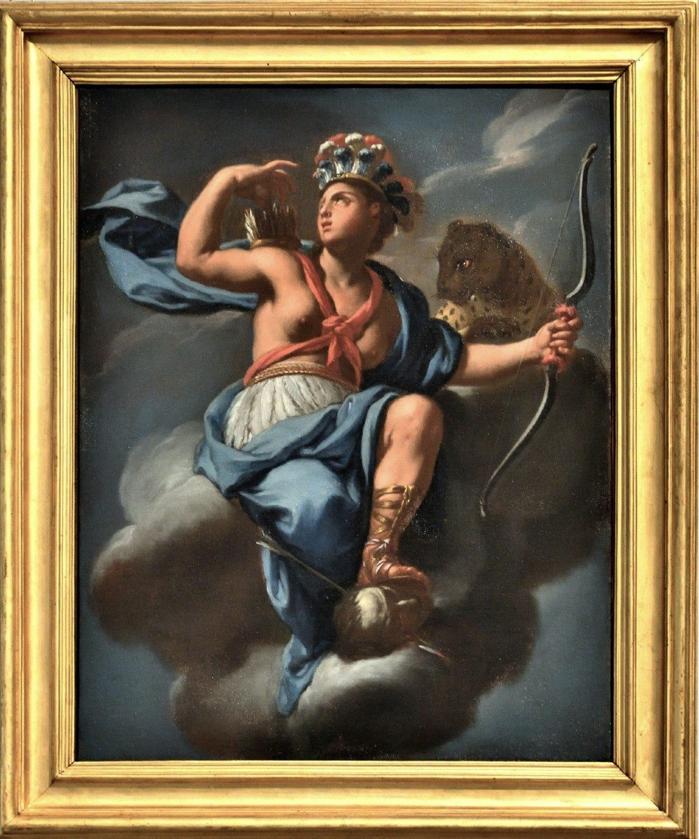 Allegoria dell'America  - Bottega di Francesco Trevisani (Capodistria 1656-Roma 1746)-photo-8