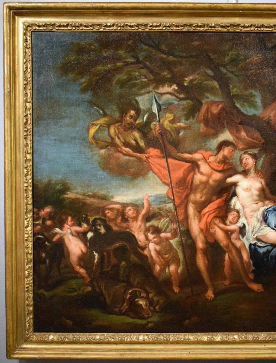 Venere e Adone - Atelier de Frans Wouters (Lierre 1612 -Anversa 1659)-photo-2