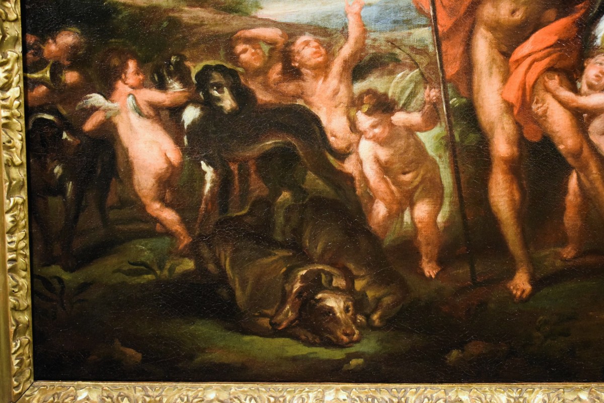 Venere e Adone - Atelier de Frans Wouters (Lierre 1612 -Anversa 1659)-photo-3