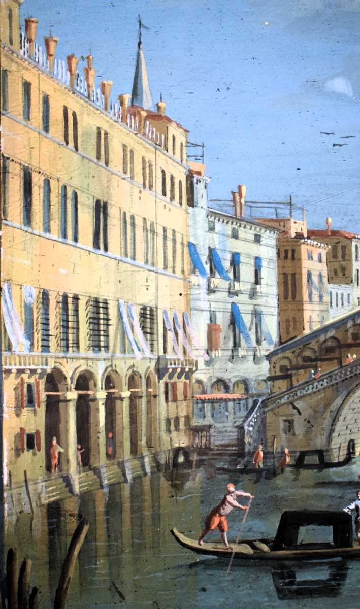Coppia di vedute veneziane  - Guardi (Venezia 1764-1835)-photo-2
