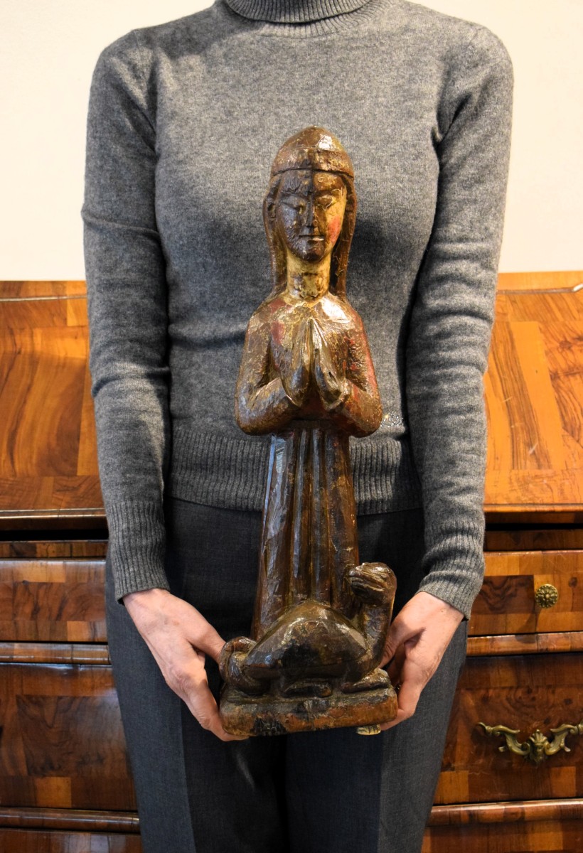 La Vergine schiaccia il Demonio - Artista spagnolo, XIII secolo-photo-5