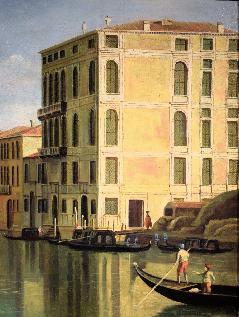 Venezia, Palazzi sul Canal Grande  - Vincenzo Chilone (Venezia 1758–1839) attrib.-photo-2