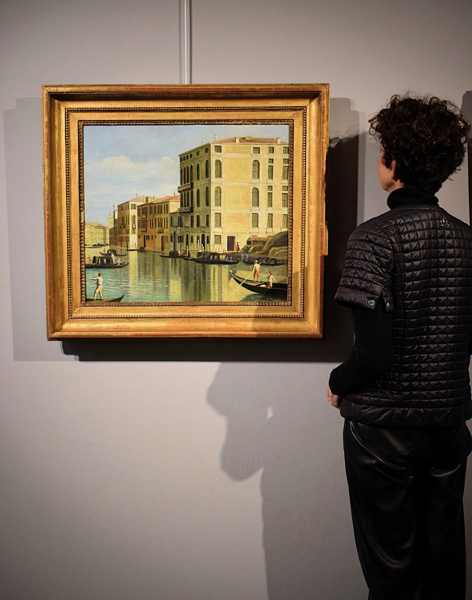 Venezia, Palazzi sul Canal Grande  - Vincenzo Chilone (Venezia 1758–1839) attrib.-photo-6