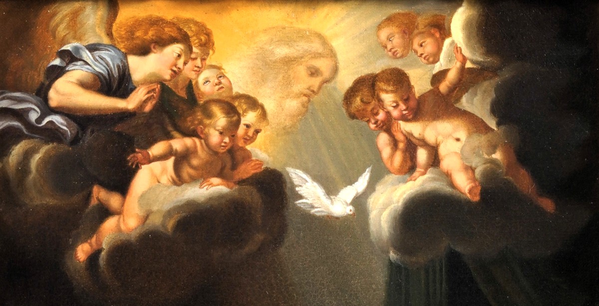 L' Annunciazione  - Francesco Albani, (Bologna, 1578 - 1660) bottega-photo-4