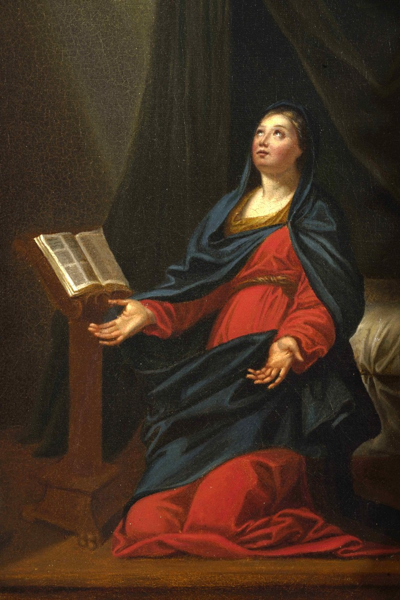 L' Annunciazione  - Francesco Albani, (Bologna, 1578 - 1660) bottega-photo-2