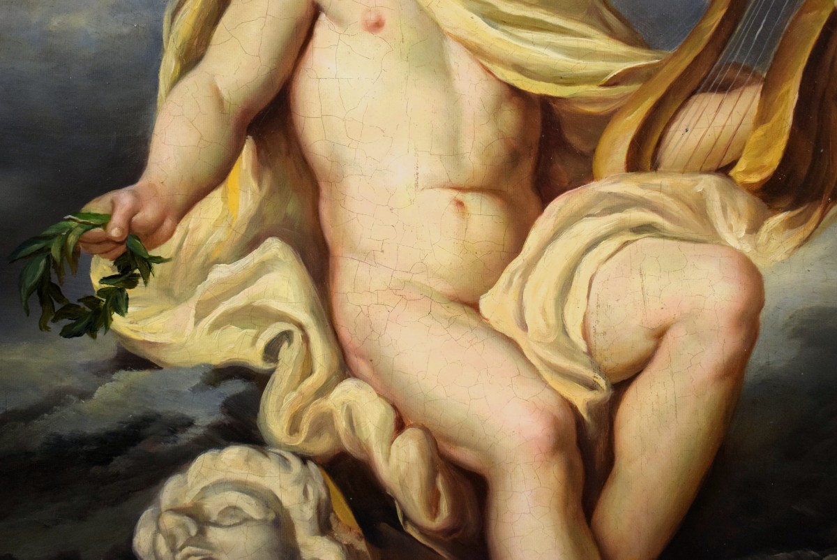 Apollo - Olio su tela - Fine del '700-photo-3