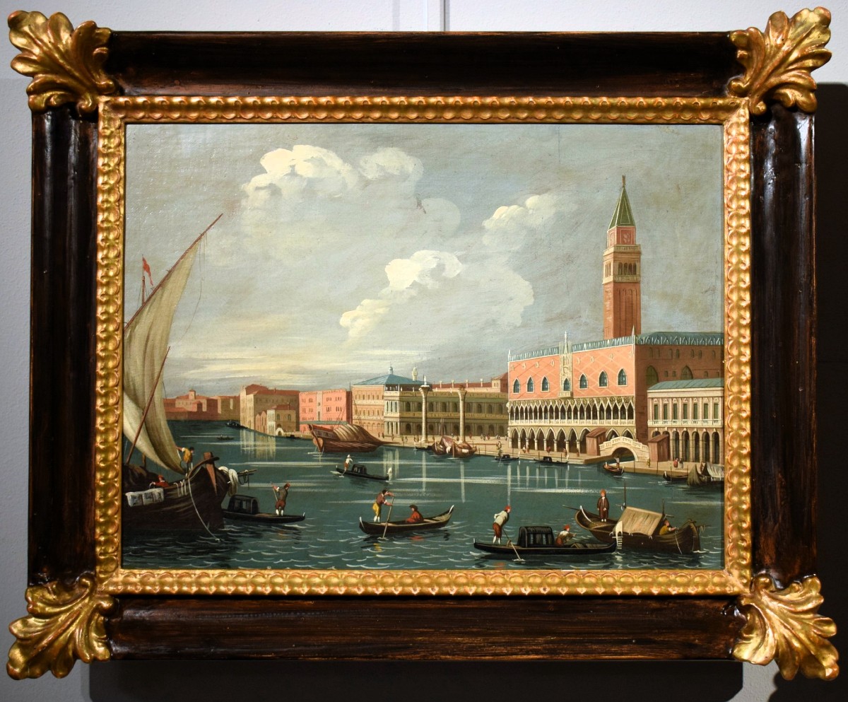 Coppia vedute di Venezia e Roma-photo-3