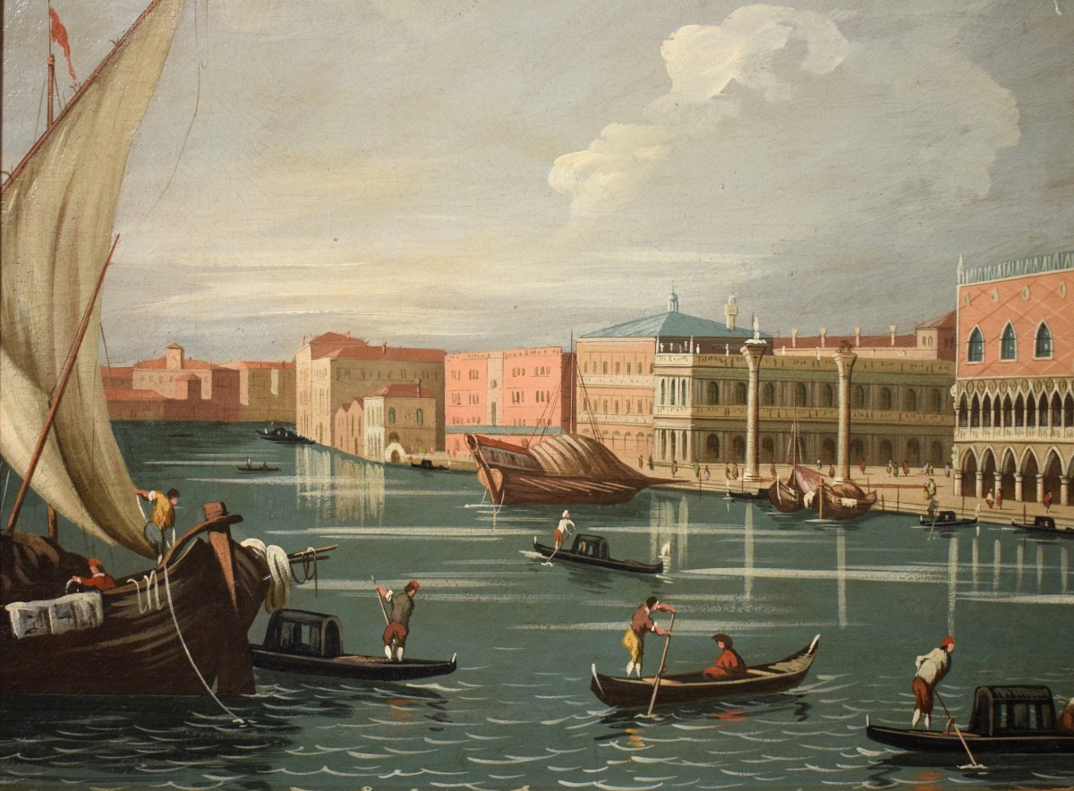 Coppia vedute di Venezia e Roma-photo-4