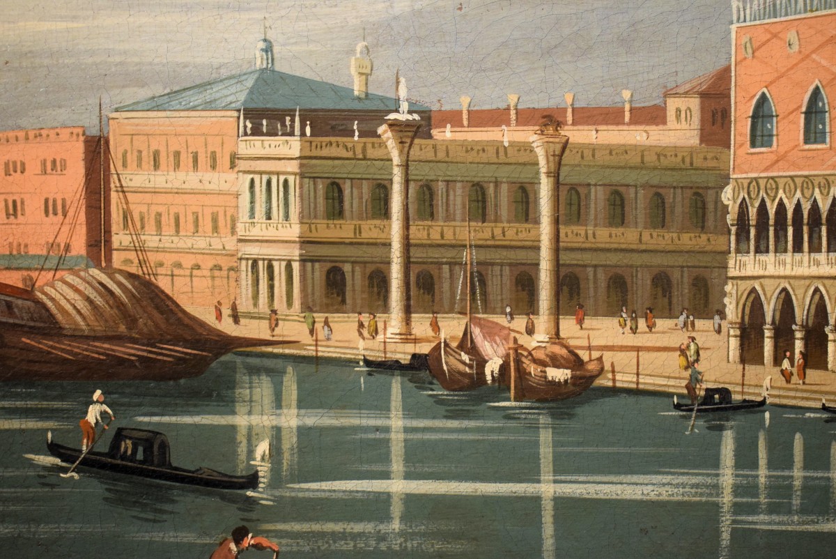 Coppia vedute di Venezia e Roma-photo-3