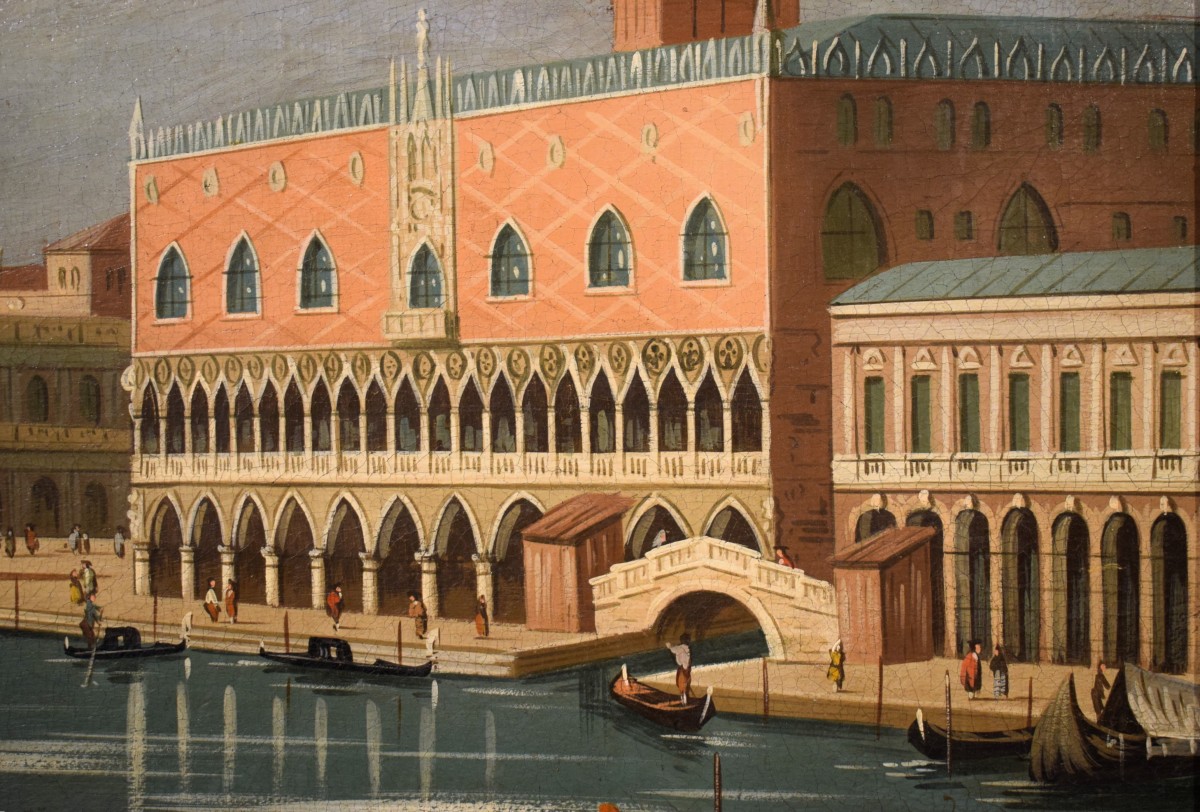 Coppia vedute di Venezia e Roma-photo-4