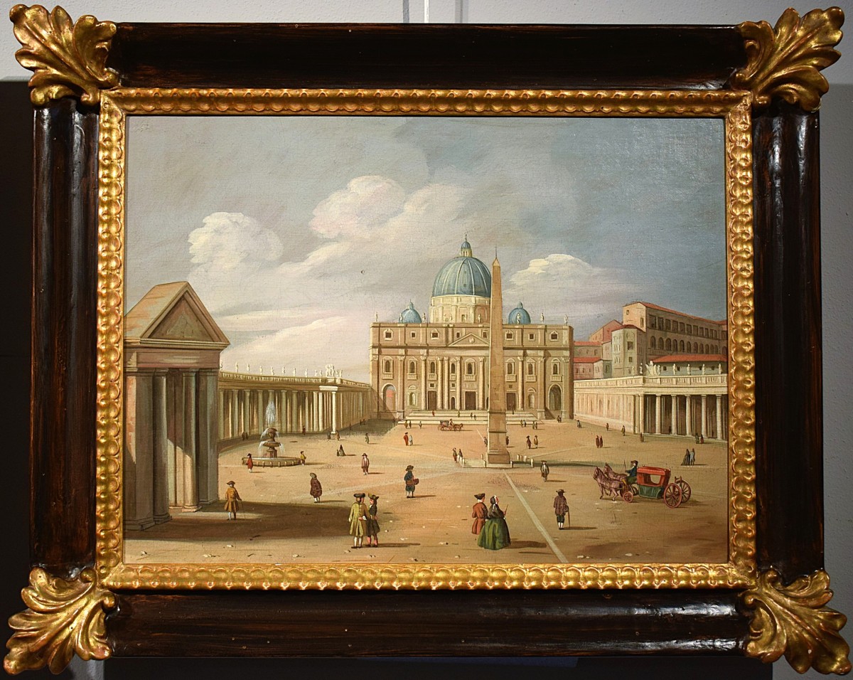 Coppia vedute di Venezia e Roma-photo-6