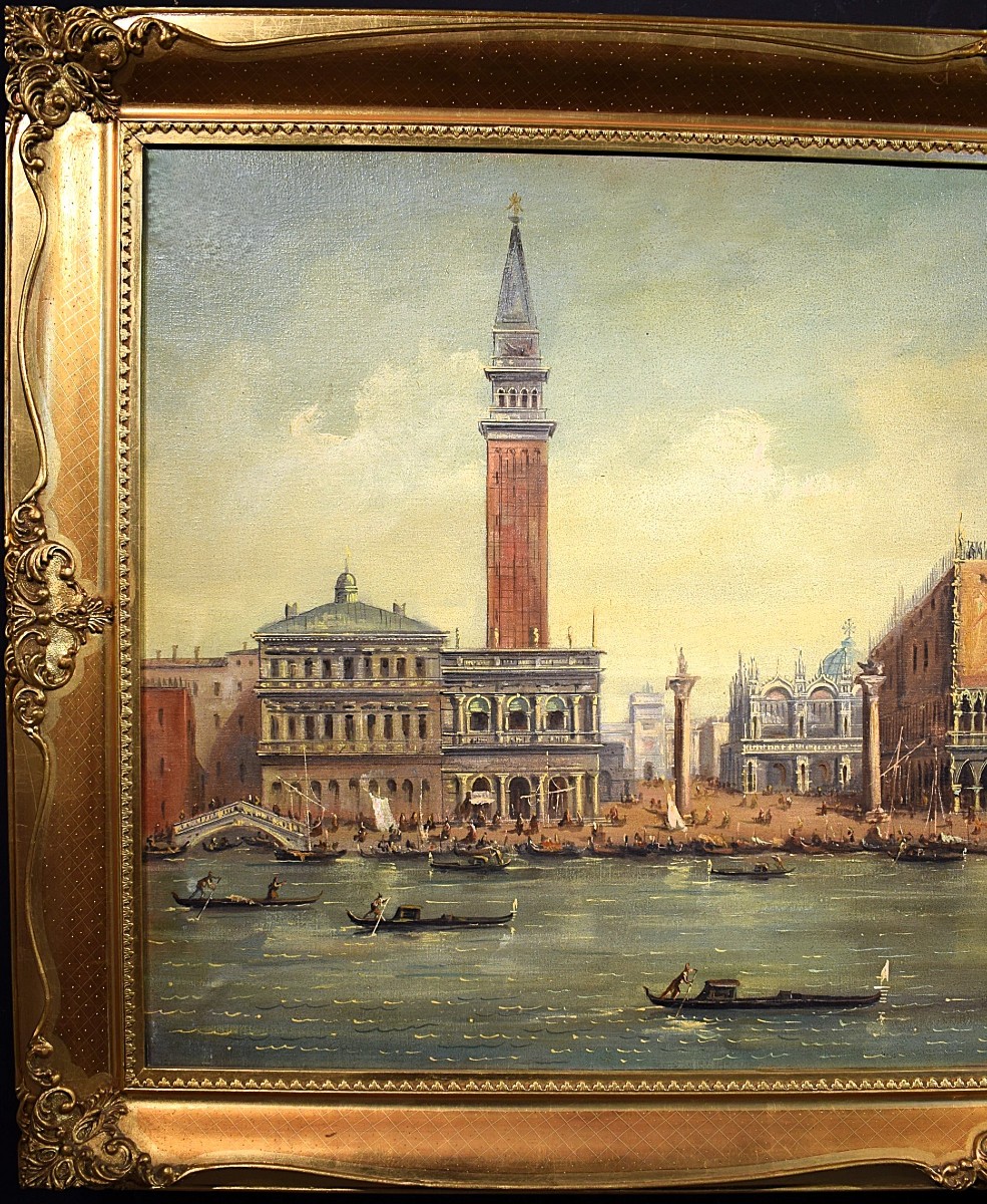 Venezia, Il Bacino di San Marco  - F. Guarana - Fine del XIX° secolo-photo-2