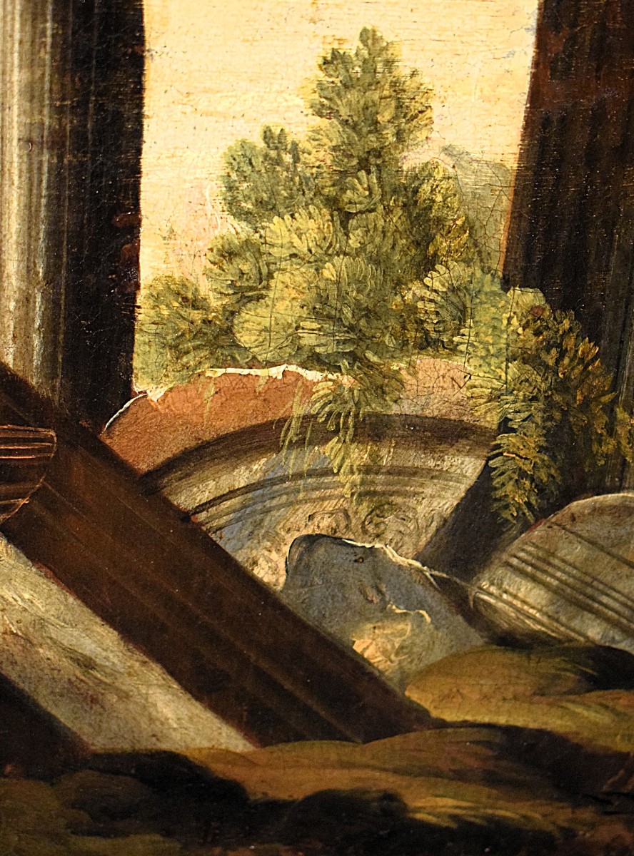Paesaggio con rovine architettoniche  - Leonardo Coccorante (Napoli,1680 –1750)-photo-5
