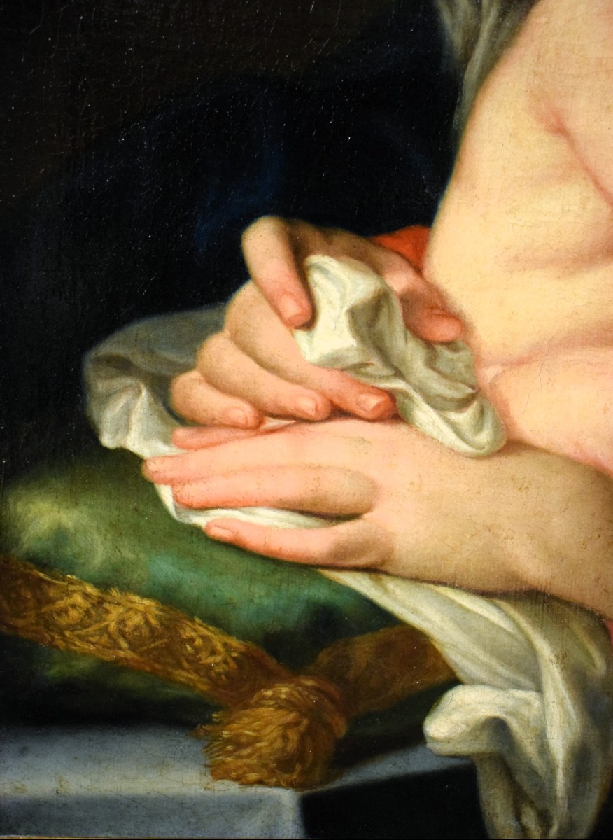 La Vergine col Bambino  - Bottega di Carlo Cignani (Bologna, 1628 – Forlì, 1719)-photo-2