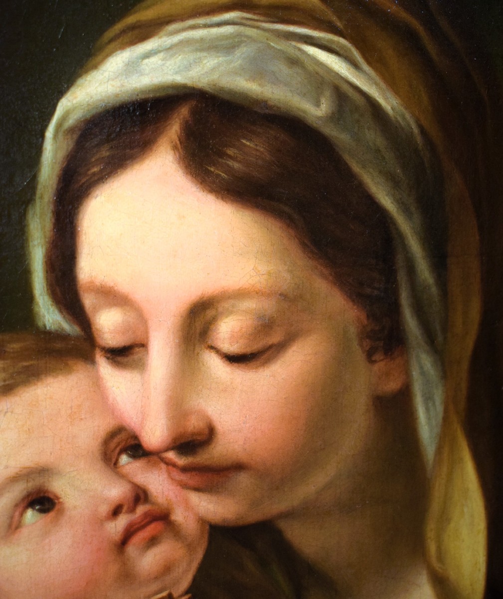La Vergine col Bambino  - Bottega di Carlo Cignani (Bologna, 1628 – Forlì, 1719)-photo-4