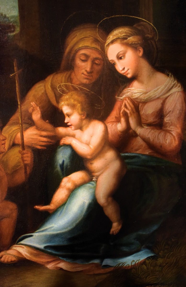 La Madonna del Divino Amore  - Autore francese da Raffaello -photo-3