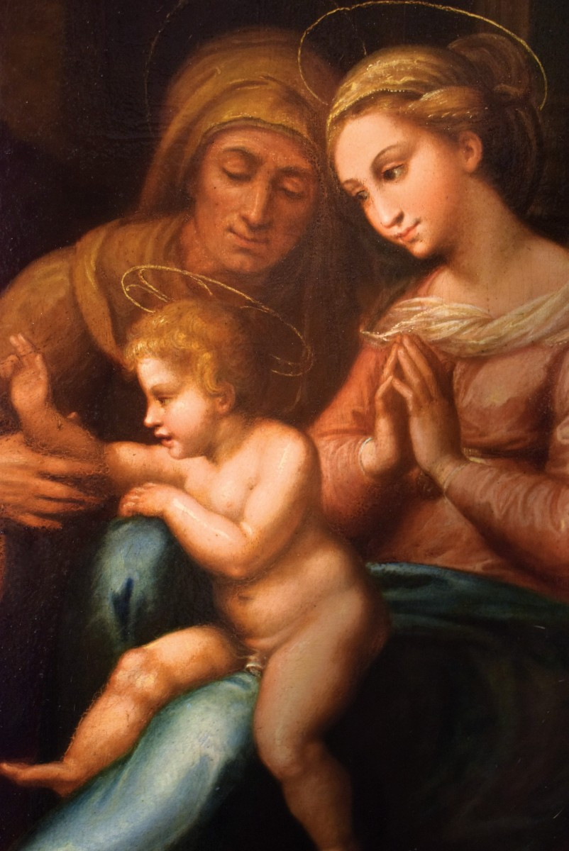La Madonna del Divino Amore  - Autore francese da Raffaello -photo-3