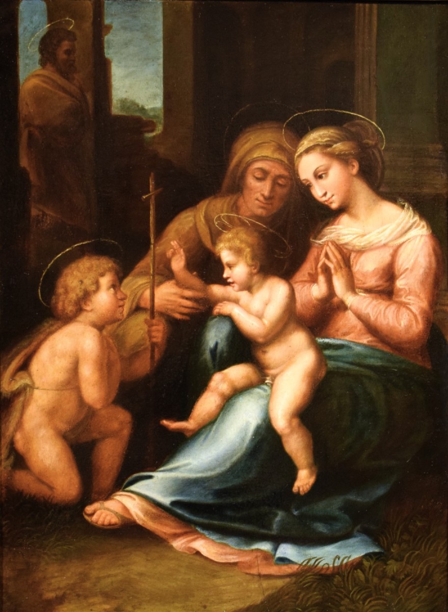 La Madonna del Divino Amore  - Autore francese da Raffaello 