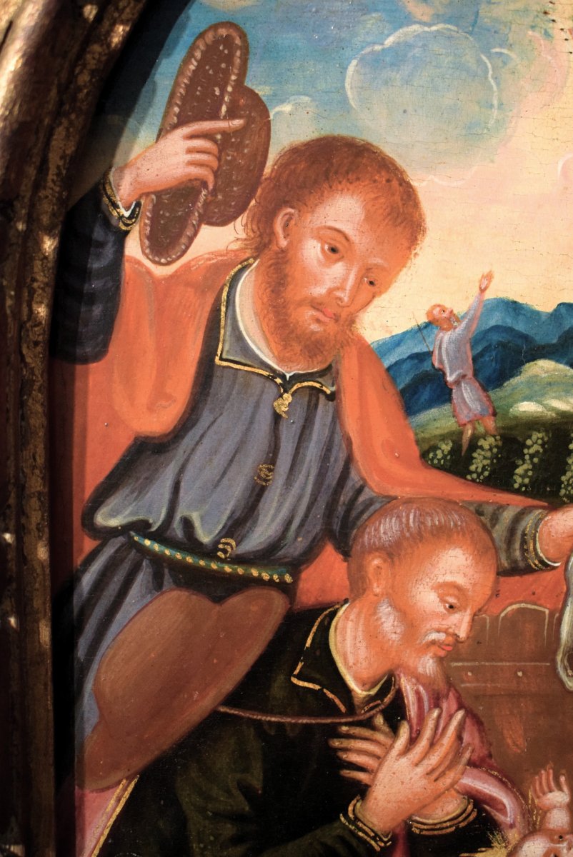 Adorazione dei Pastori -  Artista Veneto-cretese del '600-photo-3