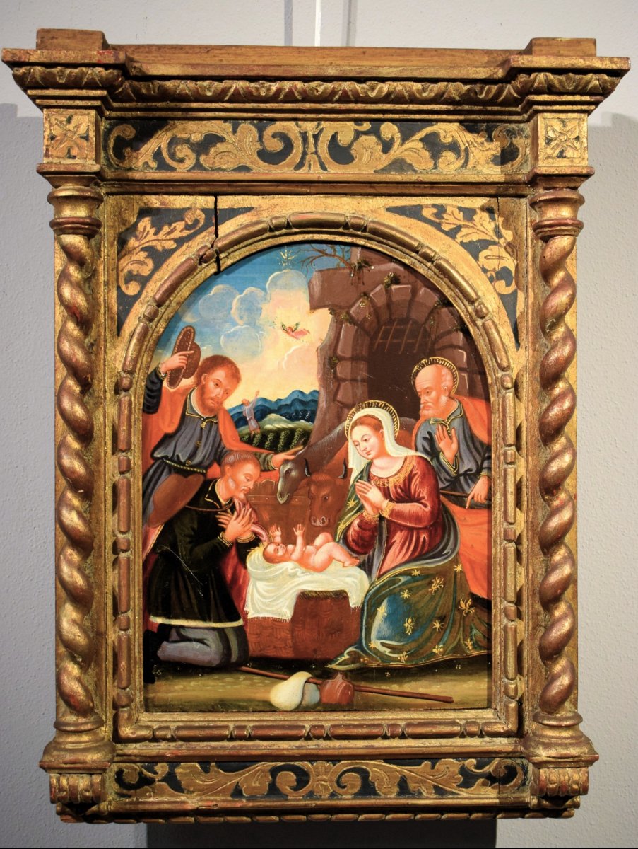 Adorazione dei Pastori -  Artista Veneto-cretese del '600