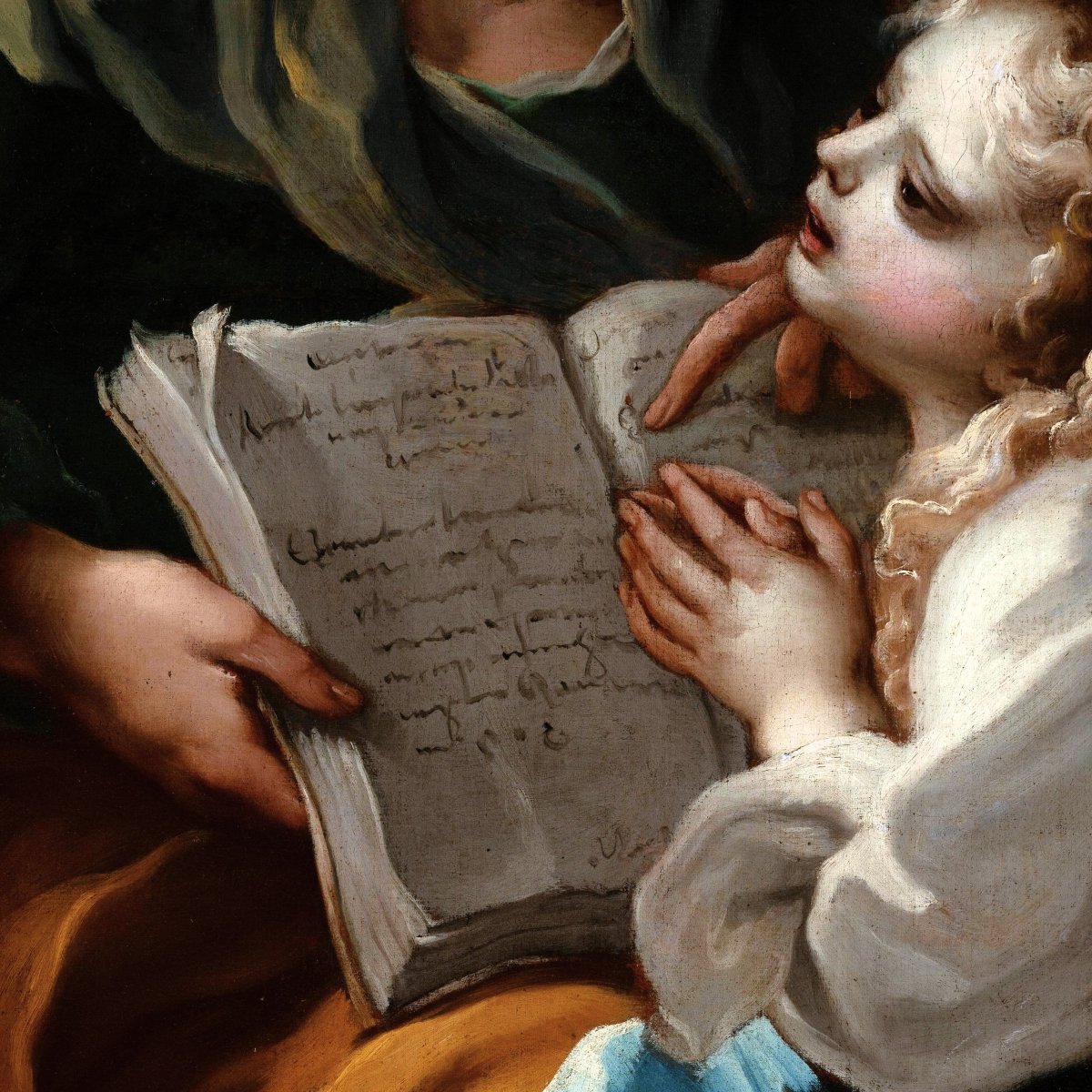L' Educazione della Vergine - Carlo Preda (Milano, 1652 - 1729)-photo-1