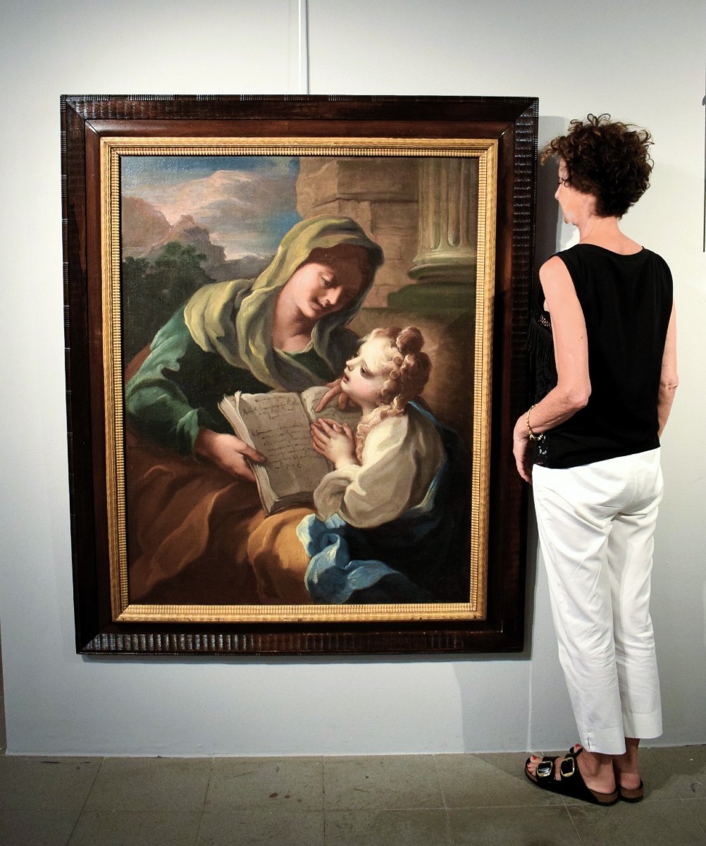 L' Educazione della Vergine - Carlo Preda (Milano, 1652 - 1729)-photo-7