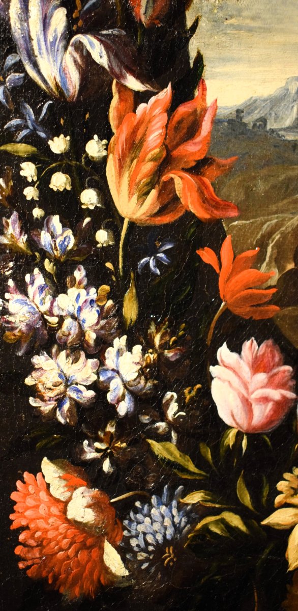 Maria Maddalena in una Ghirlanda di fiori - Mario Nuzzi (1603-1673)-photo-3