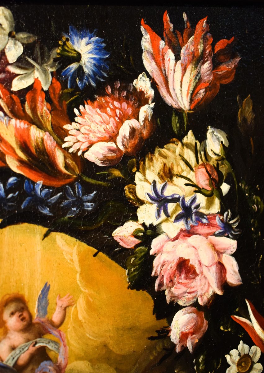 Maria Maddalena in una Ghirlanda di fiori - Mario Nuzzi (1603-1673)-photo-6