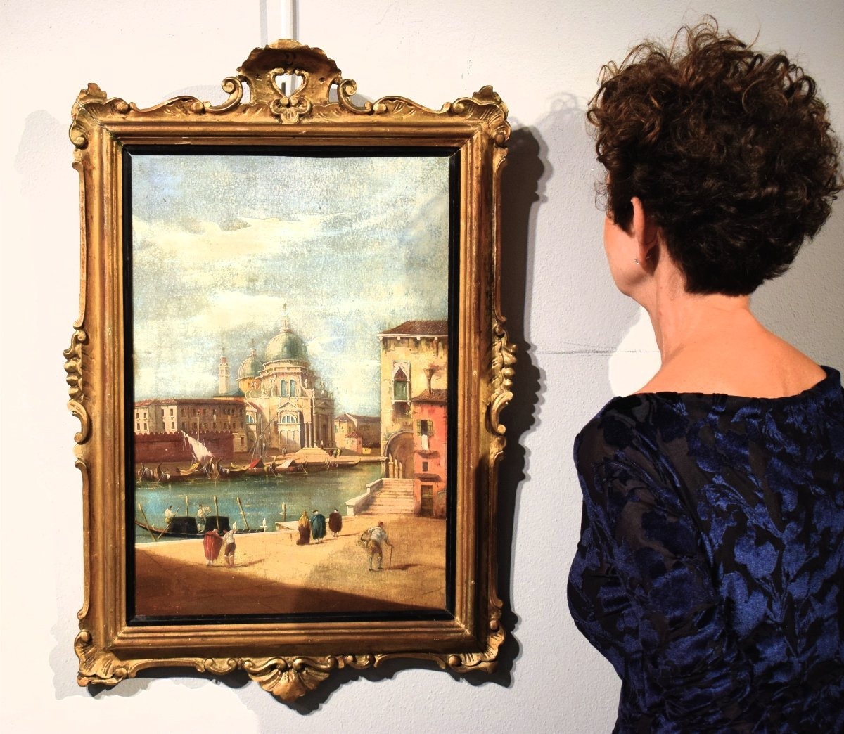 Venezia, Chiesa della Salute - Scuola di Francesco Guardi - fine '800-photo-8
