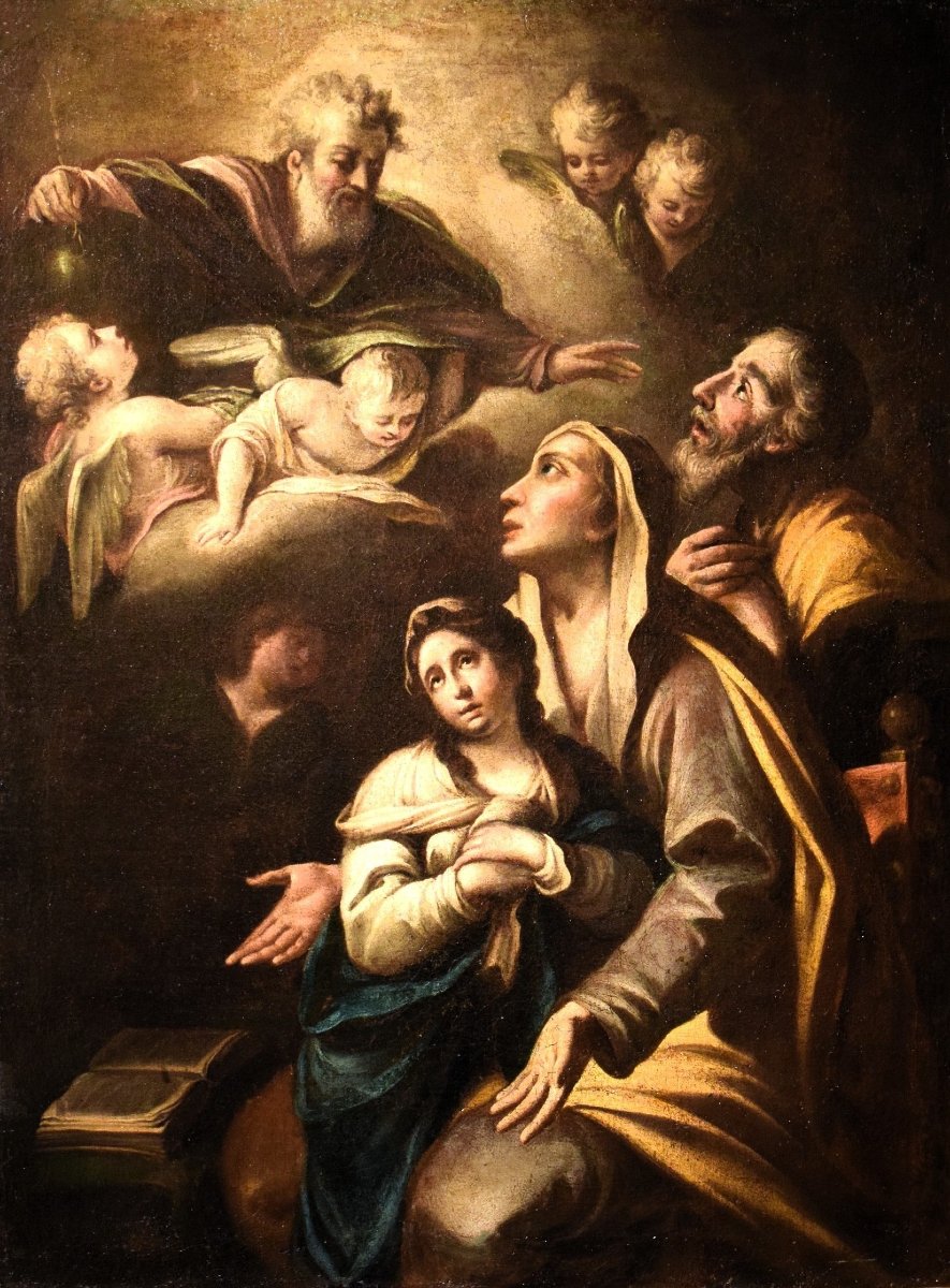 L'Educazione della Vergine -  Carlo Francesco Nuvolone (Milano 1609 – 1662)-photo-2