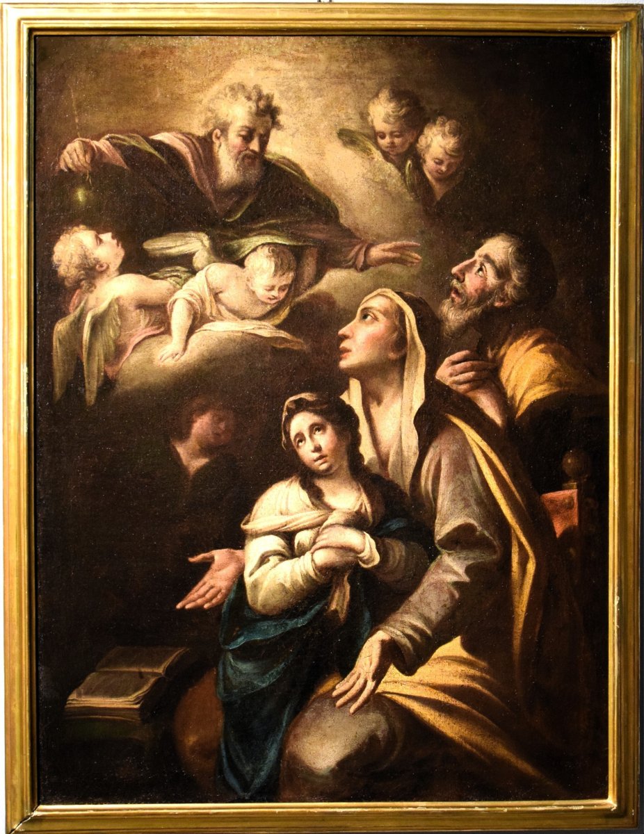 L'Educazione della Vergine -  Carlo Francesco Nuvolone (Milano 1609 – 1662)