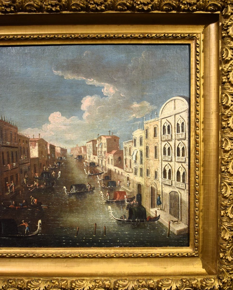 Venezia, sfilata di gondole sul canale della Sensa - Gabriele Bella (Venezia 1730-1799)-photo-3