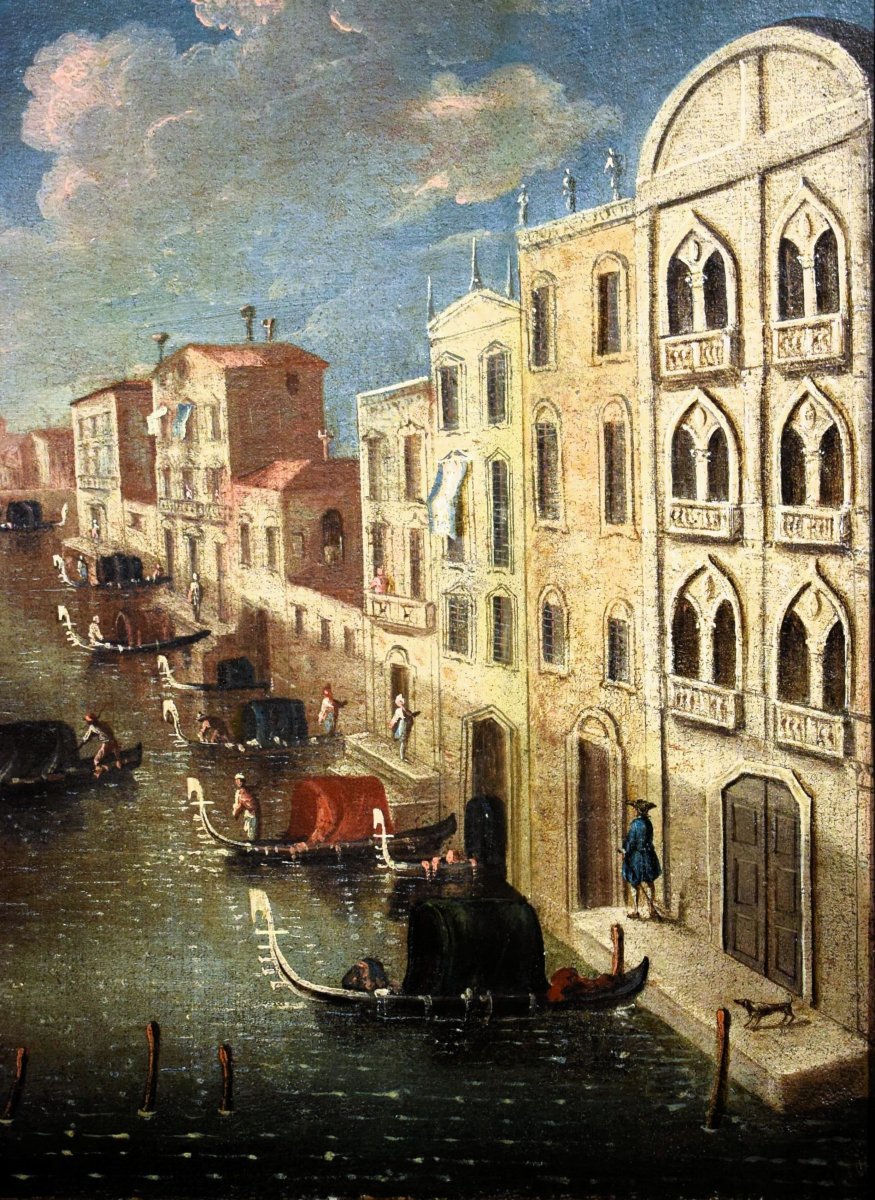 Venezia, sfilata di gondole sul canale della Sensa - Gabriele Bella (Venezia 1730-1799)-photo-2