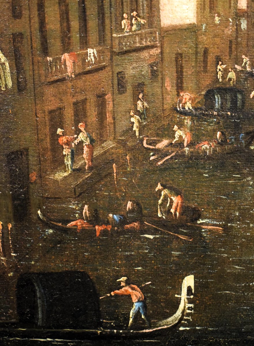 Venezia, sfilata di gondole sul canale della Sensa - Gabriele Bella (Venezia 1730-1799)-photo-4