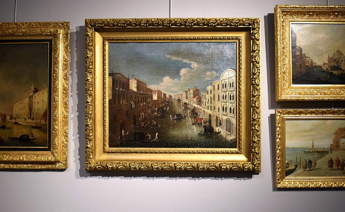 Venezia, sfilata di gondole sul canale della Sensa - Gabriele Bella (Venezia 1730-1799)-photo-8