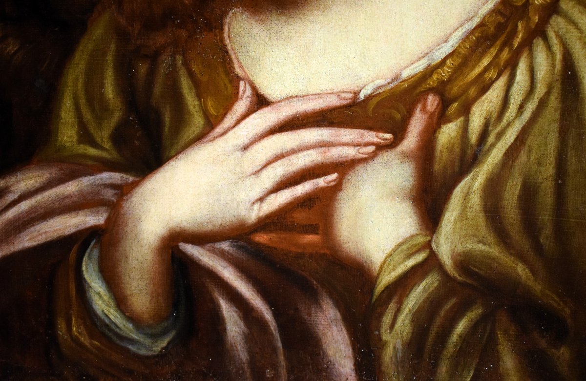 L' Arcangelo Gabriele  - Scuola emiliana  - Epoca XVIII secolo-photo-1