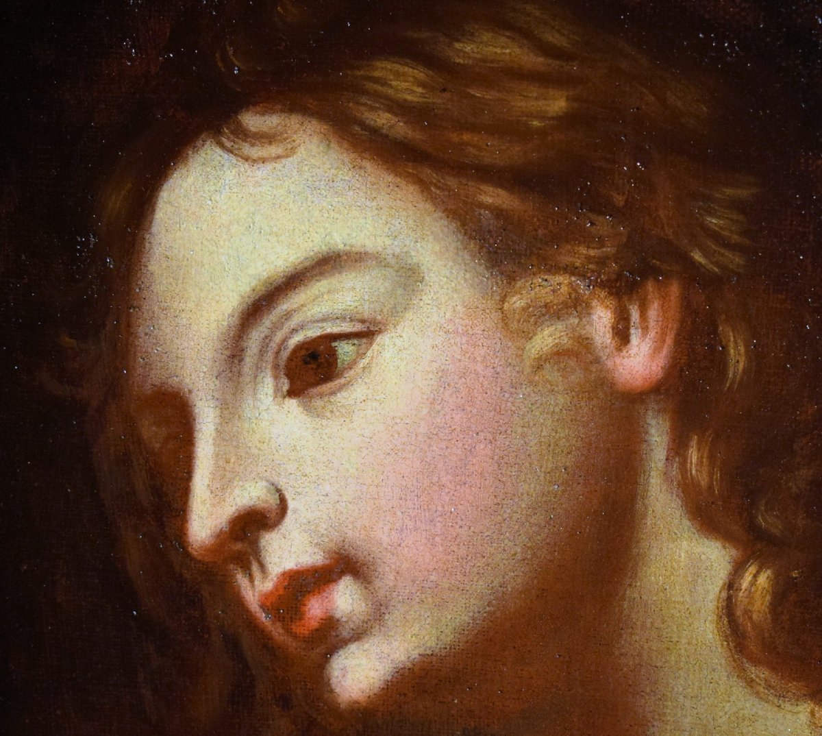 L' Arcangelo Gabriele  - Scuola emiliana  - Epoca XVIII secolo-photo-3