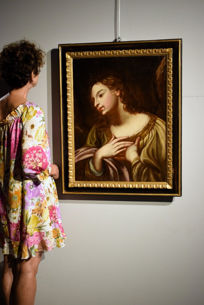 L' Arcangelo Gabriele  - Scuola emiliana  - Epoca XVIII secolo-photo-7