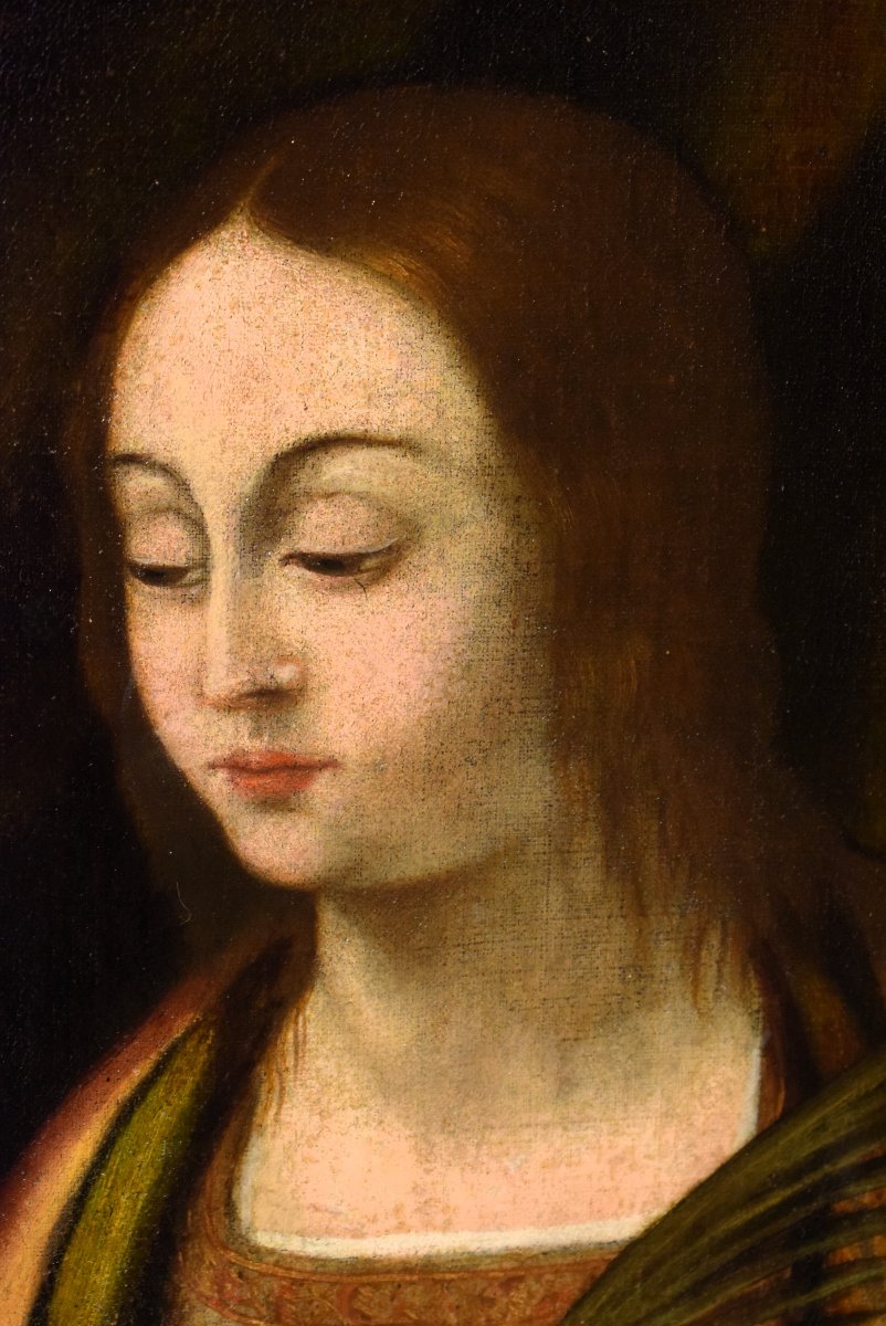 "Sacra Conversazione" Francesco Rizzo da Santacroce (Bergamo 1485 – Venezia 1545)-photo-5