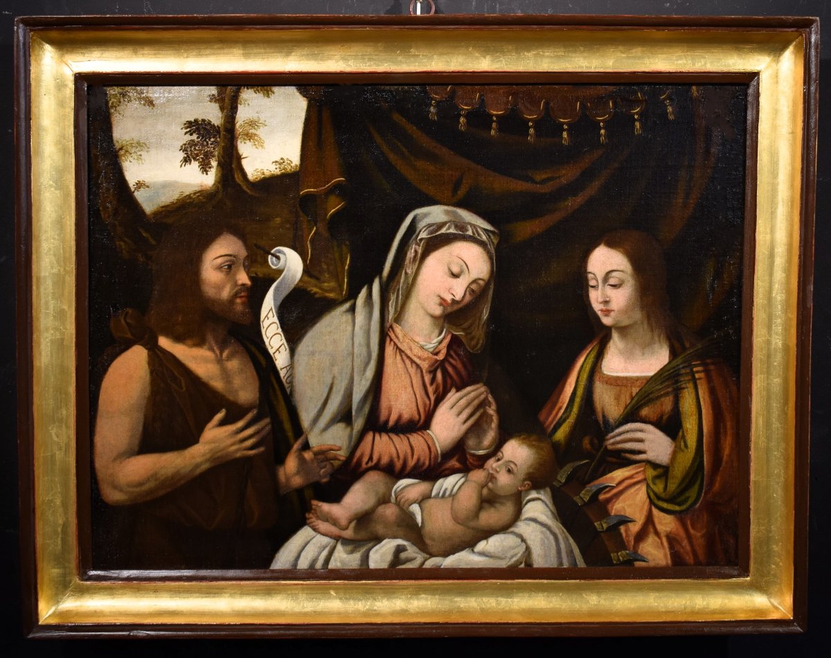 "Sacra Conversazione" Francesco Rizzo da Santacroce (Bergamo 1485 – Venezia 1545)