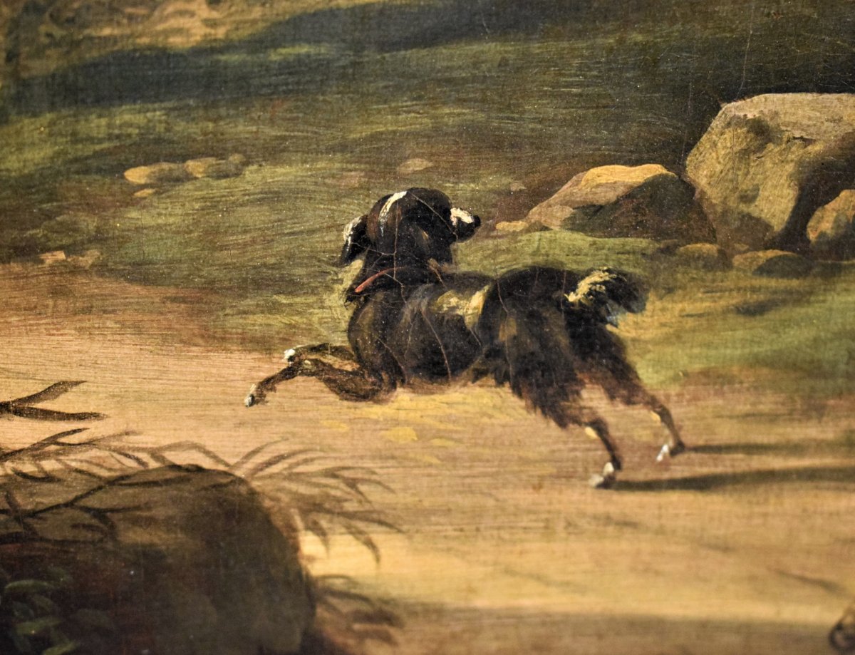 Paesaggio con pastore e armenti - Carlo Antonio Tavella (1668 - 1738)-photo-8