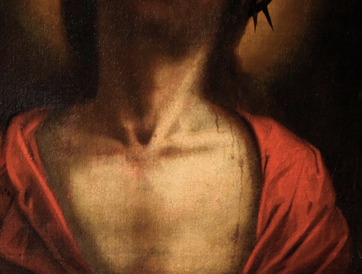 Ecce Homo  - Guido Reni (Bologna,1574-1642) bottega-photo-3