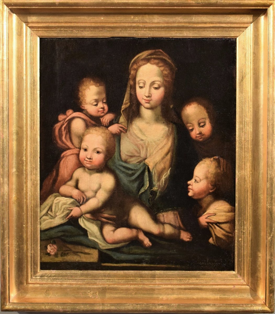 Madonna col Bambino ed Angeli - Scuola Romagnola - II^ metà del '500